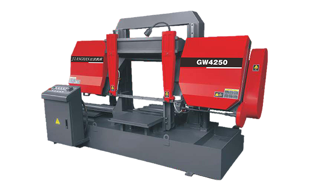 平坝GW4250双柱龙门卧式带锯床